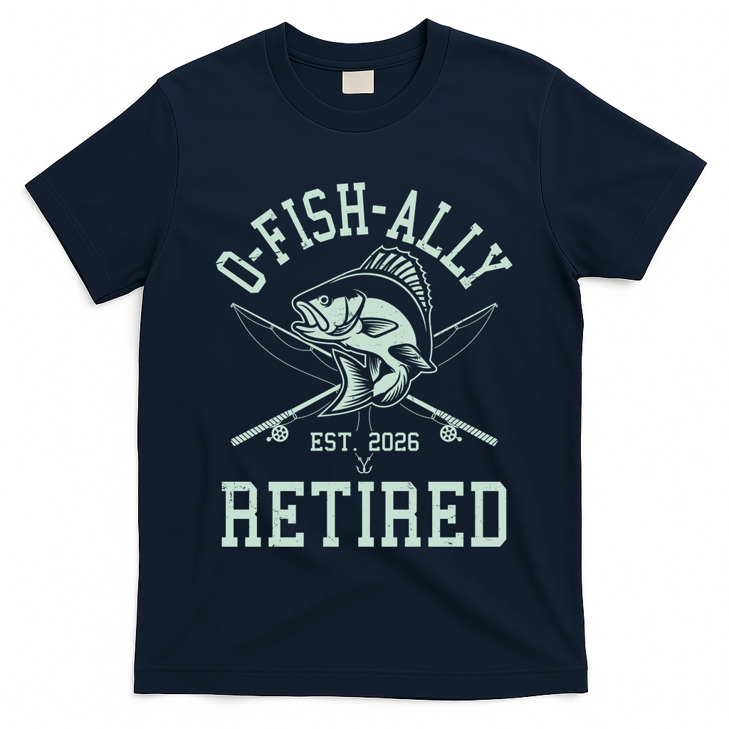 O-Fish-Ally Retired EST 2026 T-Shirt