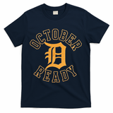 October Ready Funny For Ready Tiger T-Shirt - Navy
