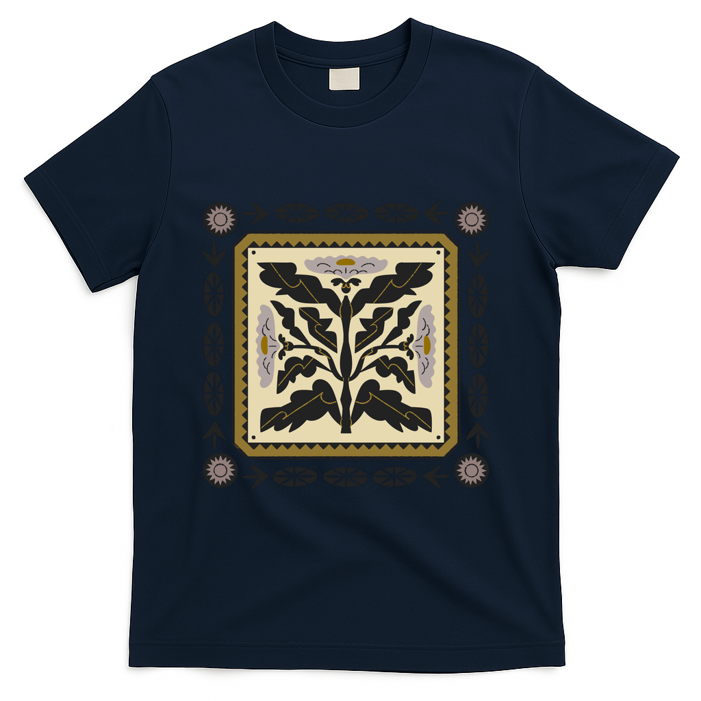 Ode To Daisies - Navy