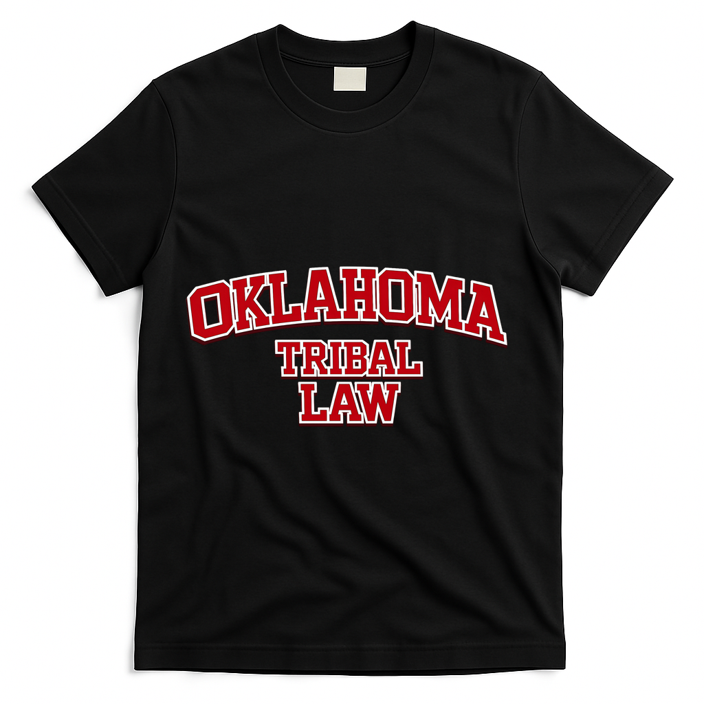 Oklahoma Tribal Law T-Shirt - Black