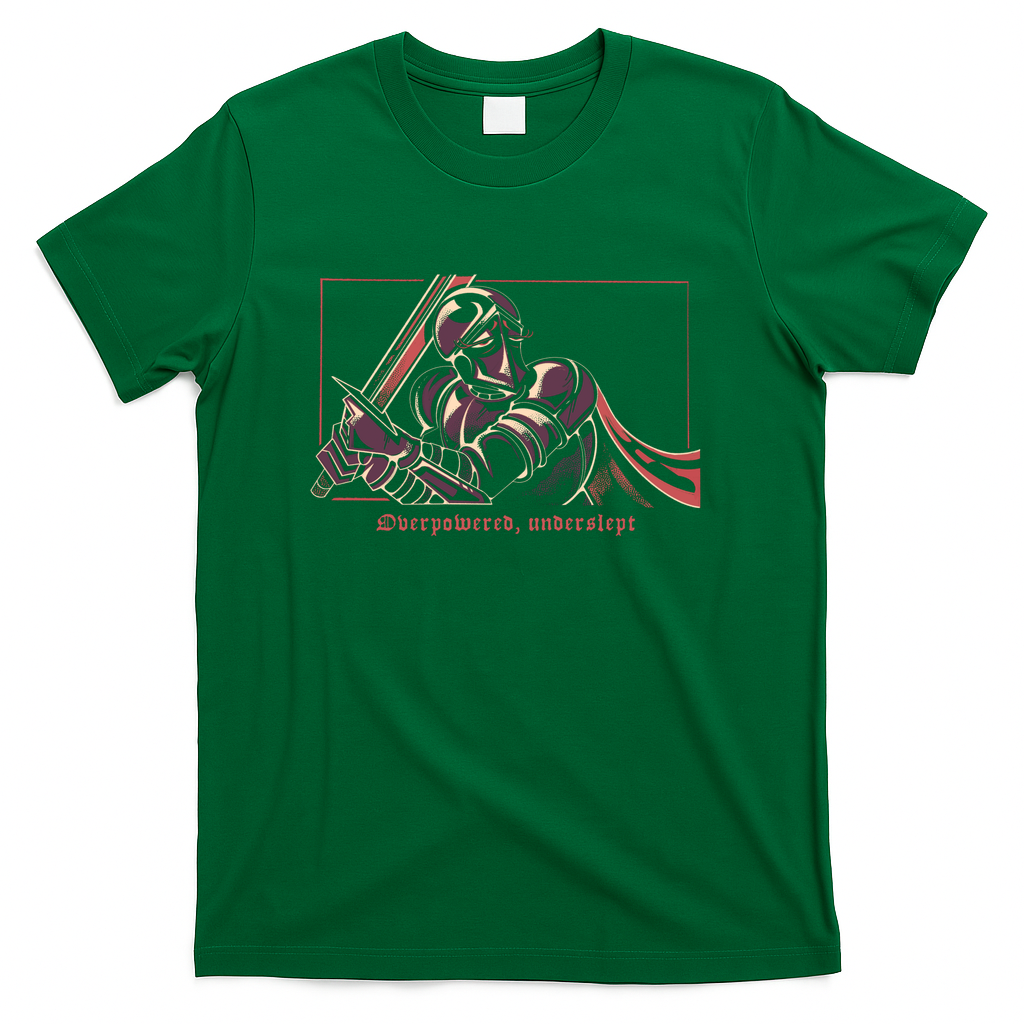 Overpowered, Underslept - Green