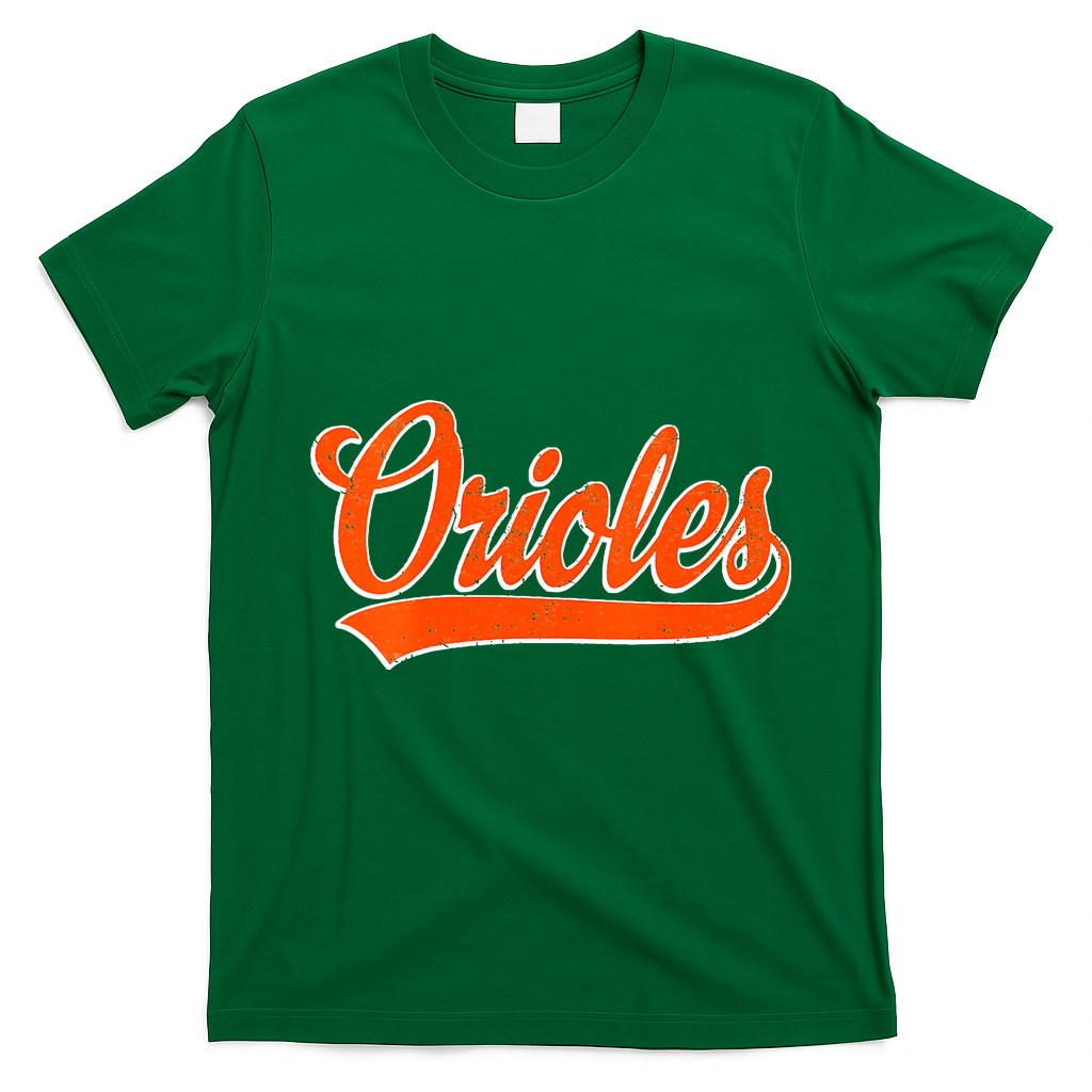 Orioles Vintage Sports T-Shirt - Irish Green