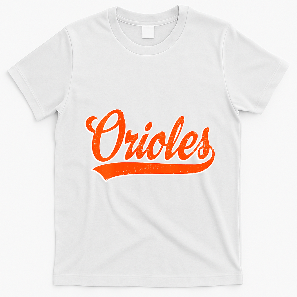 Orioles Vintage Sports T-Shirt - White