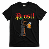 Oktoberfest Wiener Dog Prost German Costume T-Shirt - Black