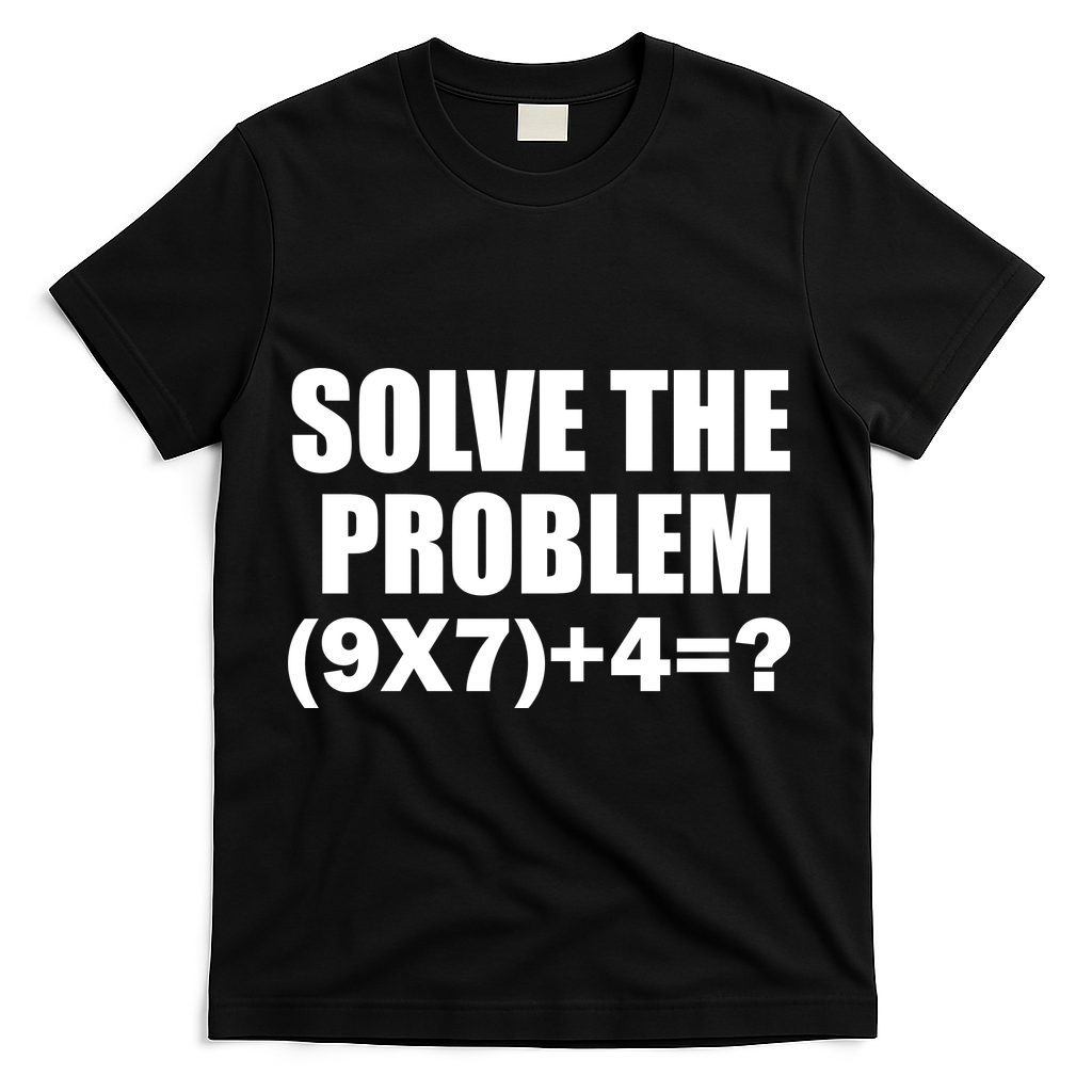 PEMDAS 67 Meme Elementary Math Teacher Brainrot Joke T-Shirt - Black