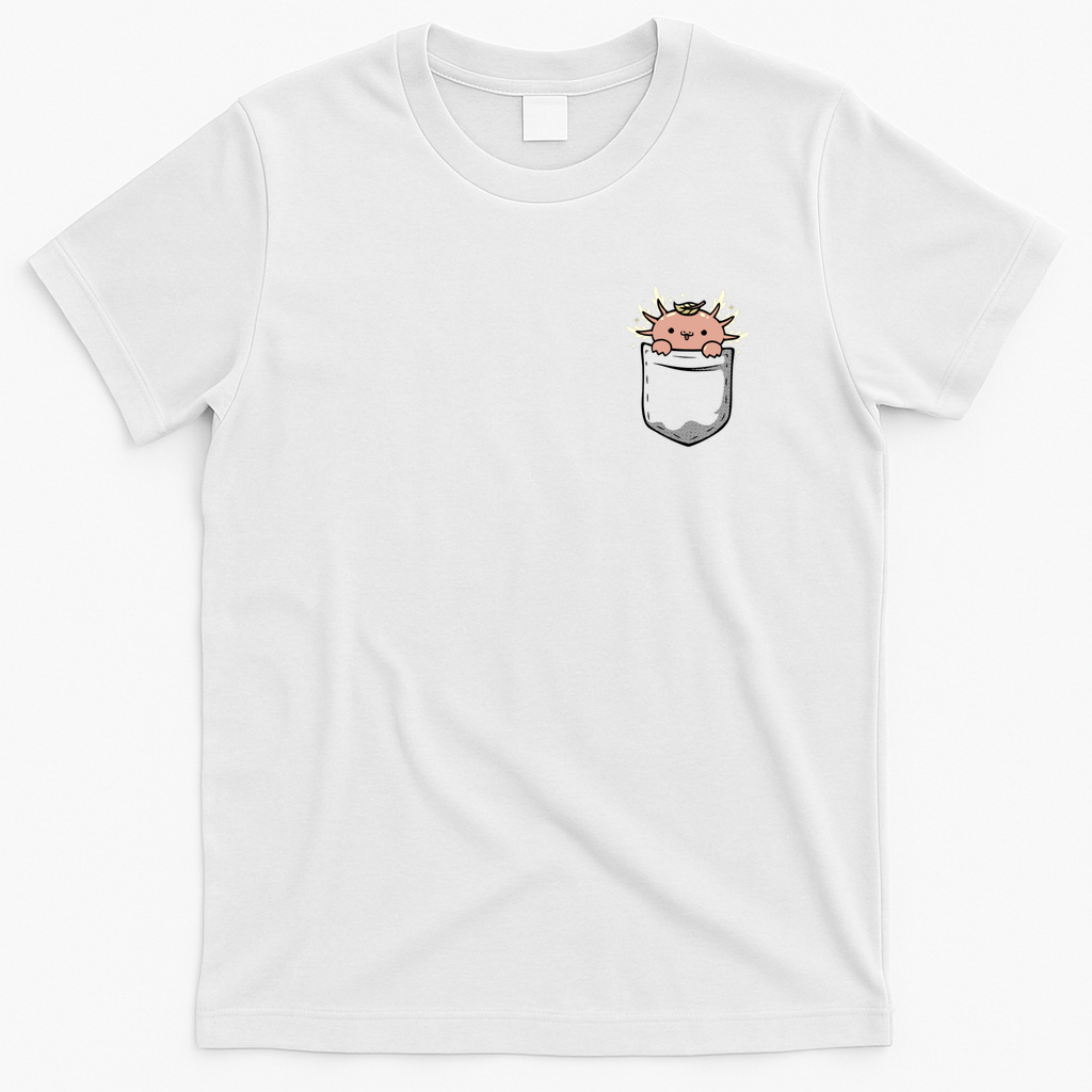 Pocket Axlotl by Tobe Fonseca - White