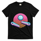 Pinball Arcade Game Machine 80s Retro Gamer Vintage Gaming T-Shirt