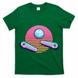 Pinball Arcade Game Machine 80s Retro Gamer Vintage Gaming T-Shirt