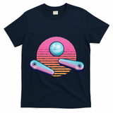 Pinball Arcade Game Machine 80s Retro Gamer Vintage Gaming T-Shirt