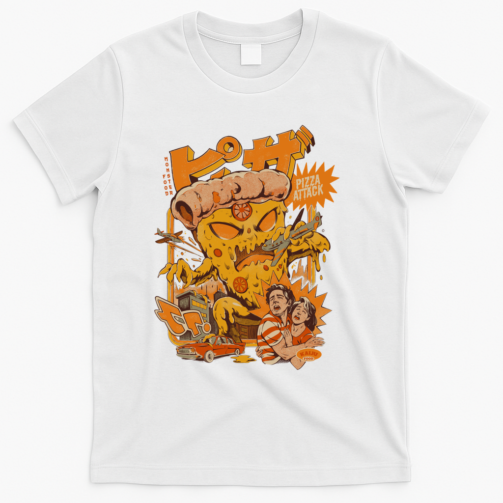 Pizza Attack - White