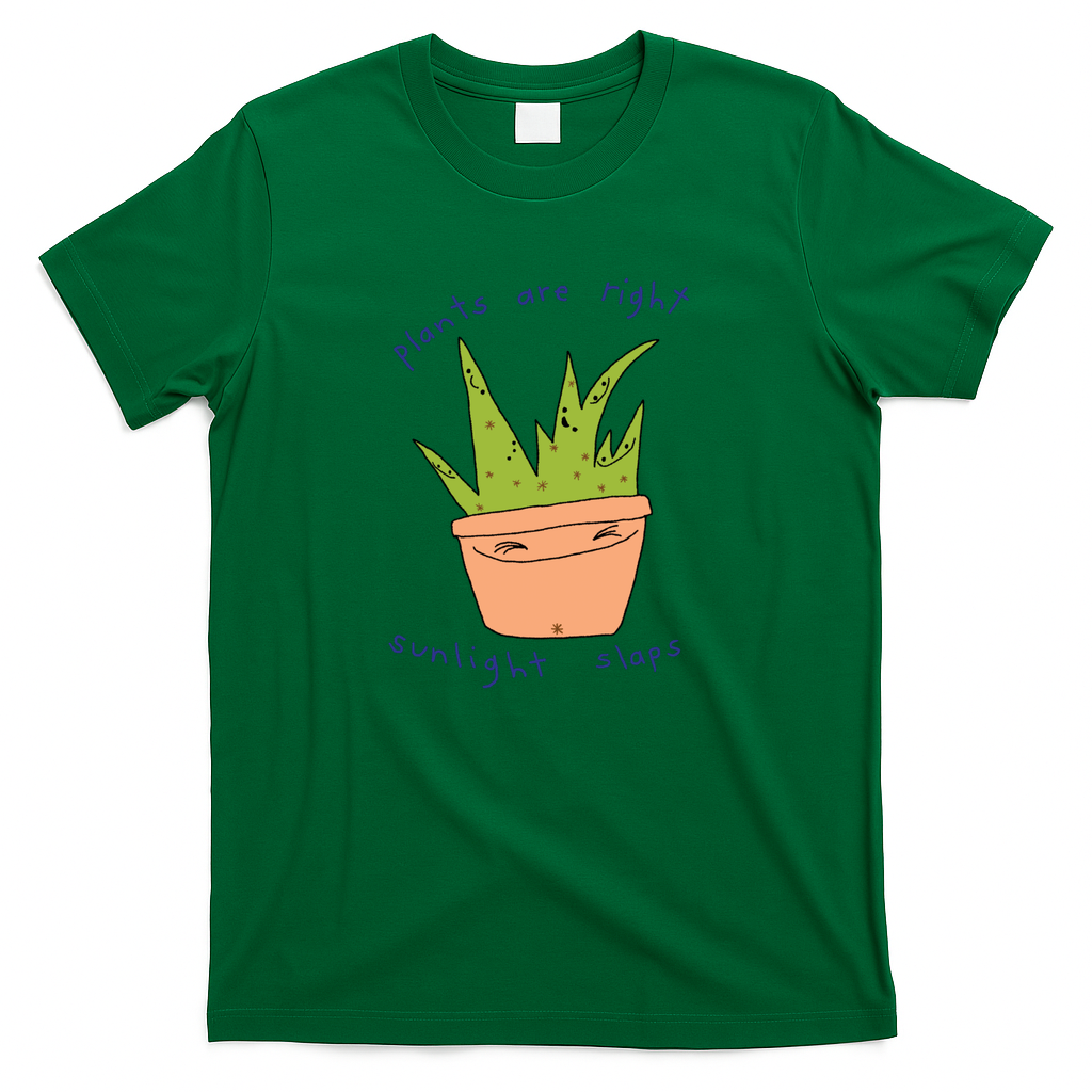 plants are right - Green
