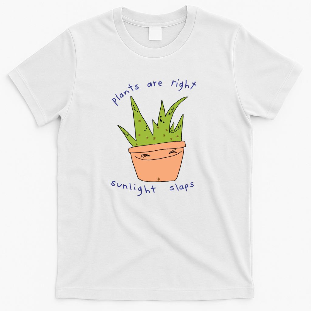 plants are right - White
