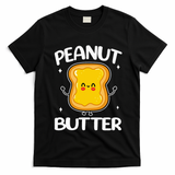 Peanut Butter And Jelly Halloween Costumes Couple Matching T-Shirt - Black