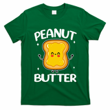 Peanut Butter And Jelly Halloween Costumes Couple Matching T-Shirt - Irish Green