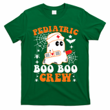 Pediatric Boo Boo Crew Great Gift Funny Nurse Ghost Halloween Gift T-Shirt - Irish Green