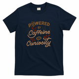 Powered By Caffeine and Curiosity by Tobe Fonseca - Navy