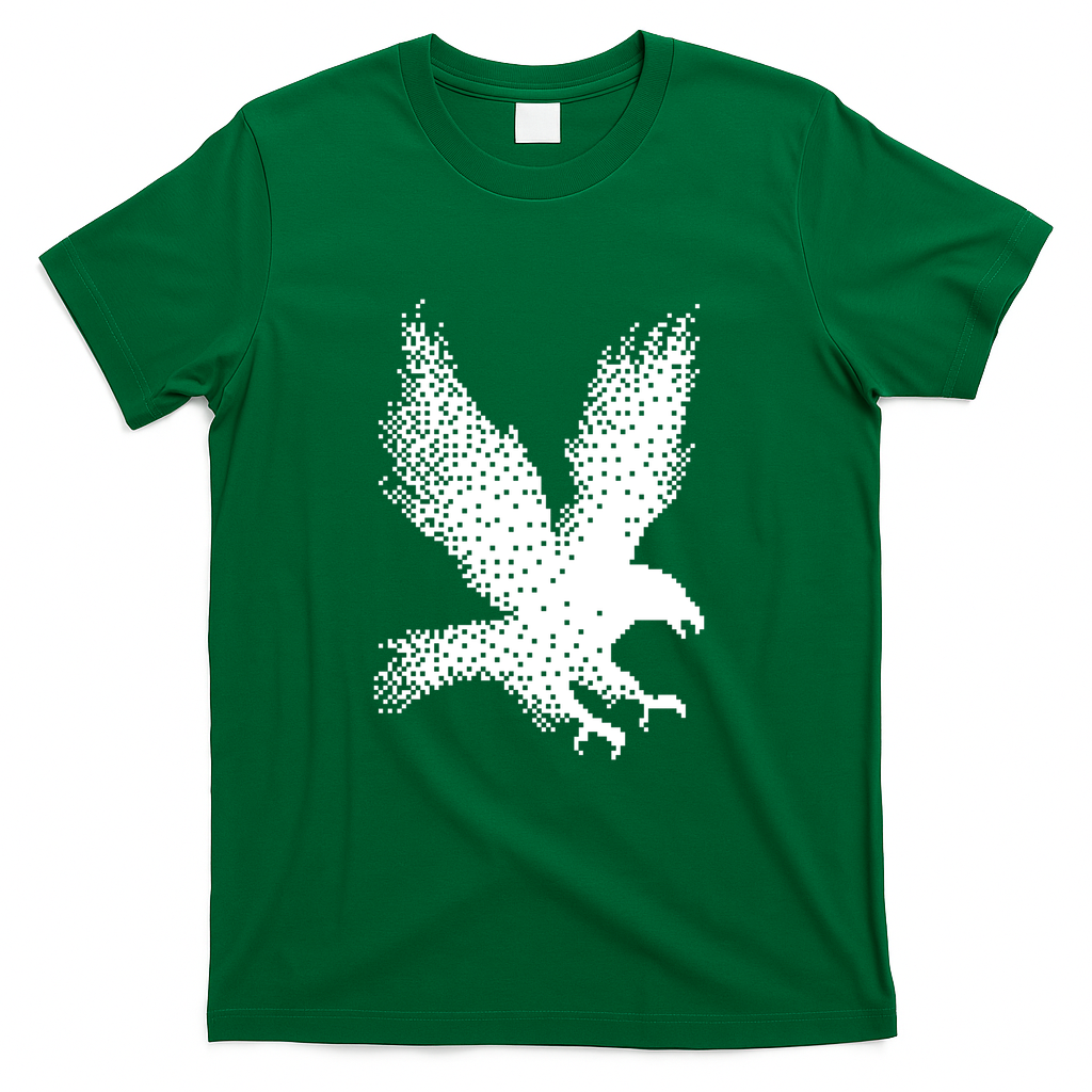 pixel bird - Green