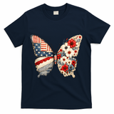 Patriotic Butterfly T-Shirt - Navy
