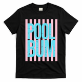 Pool Bum Retro Stripes Sunshine T-Shirt - Black