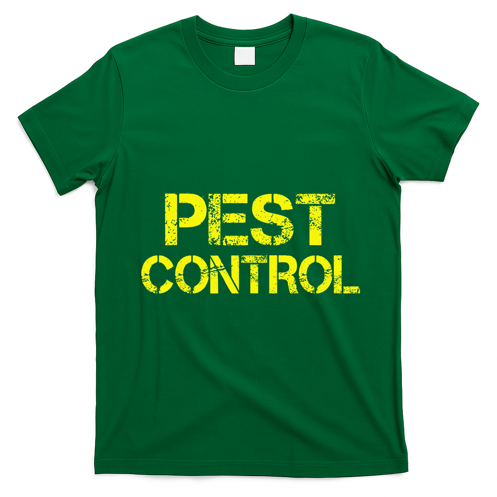 Pest Control Exterminator Halloween Costume T-Shirt - Irish Green