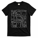 poorly drawn cats (white) - Black