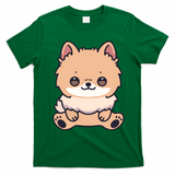 Pomeranian Dog Cute Owner Puppy T-Shirt - Irish Green