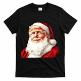President Donald Trump Santa Claus T-Shirt - Black