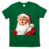 President Donald Trump Santa Claus T-Shirt - Green
