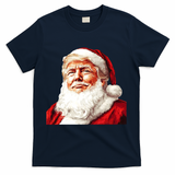 President Donald Trump Santa Claus T-Shirt - Navy