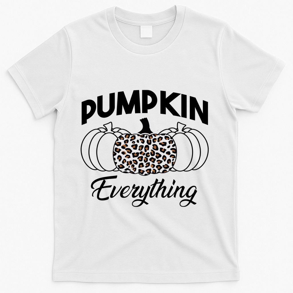 Pumpkin Everything Halloween Lover T-Shirt - White