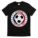 Panama Football 1937 Vintage Soccer Emblem T-Shirt - Black