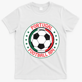 Portugal Football 1914 Vintage Soccer Emblem T-Shirt - White