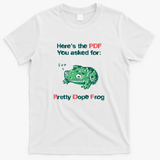 PDF frog - White