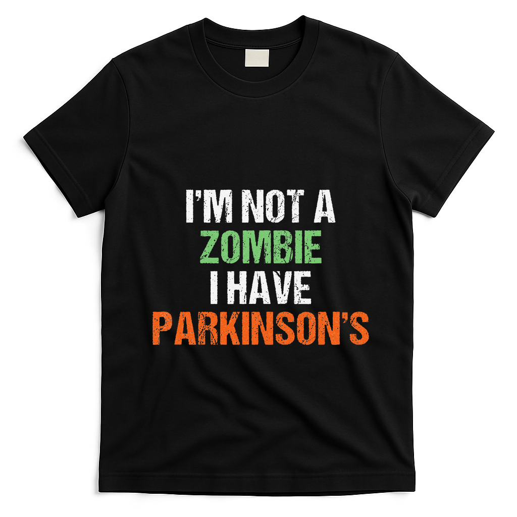 Parkinsons Funny Halloween Costume Funny Funny Parkinson Gifts T-Shirt - Black