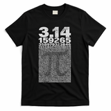 Pi For Teacher Vintage 3.14 Digits Happy Pi Day T-Shirt - Black