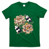 Panda Garden Blooms - Green