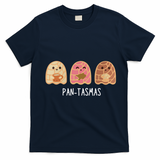 Pantasmas Ghost Funny Spooky Conchas Mexican Ghost T-Shirt - Navy Blue