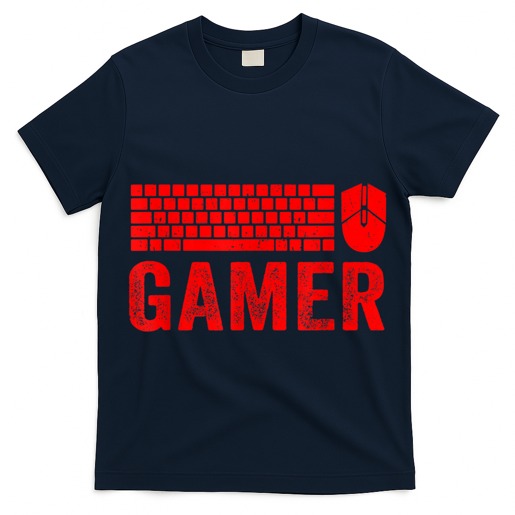 PC Gaming Keyboard Mouse WASD For Computer Gamers T-Shirt