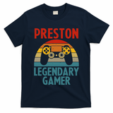 PRESTON Gift Name Personalized Funny Gaming Geek Birthday T-Shirt