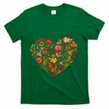 Pumpkin Heart T-Shirt - Green