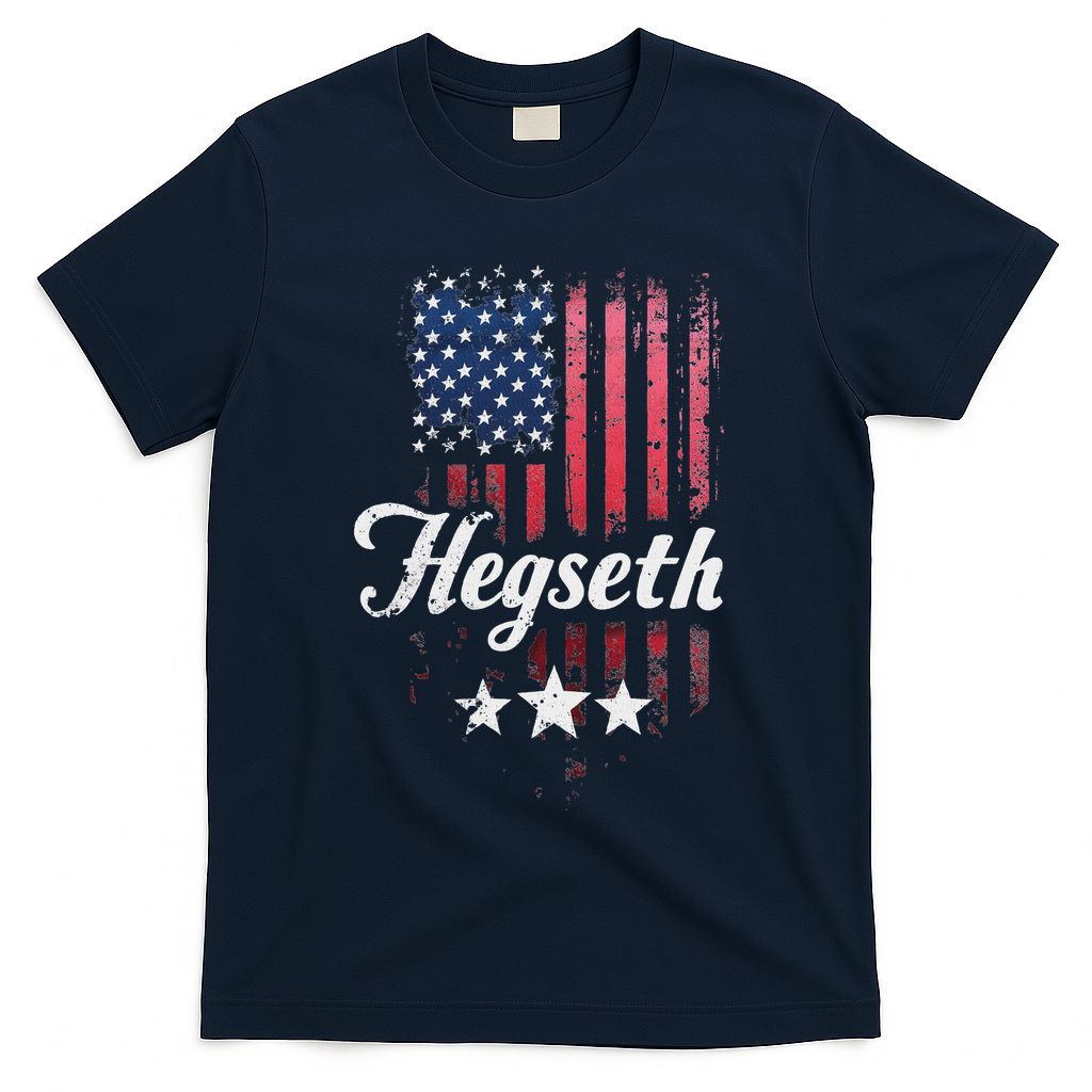 Pete Hegseth Secretary Of Defense Trump Pick Maga Support T-Shirt - Navy