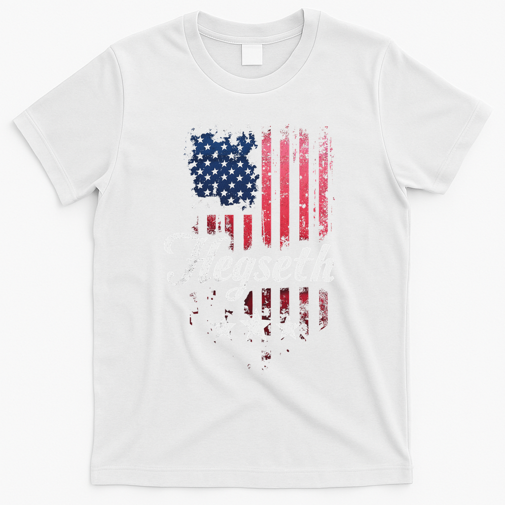 Pete Hegseth Secretary Of Defense Trump Pick Maga Support T-Shirt - White