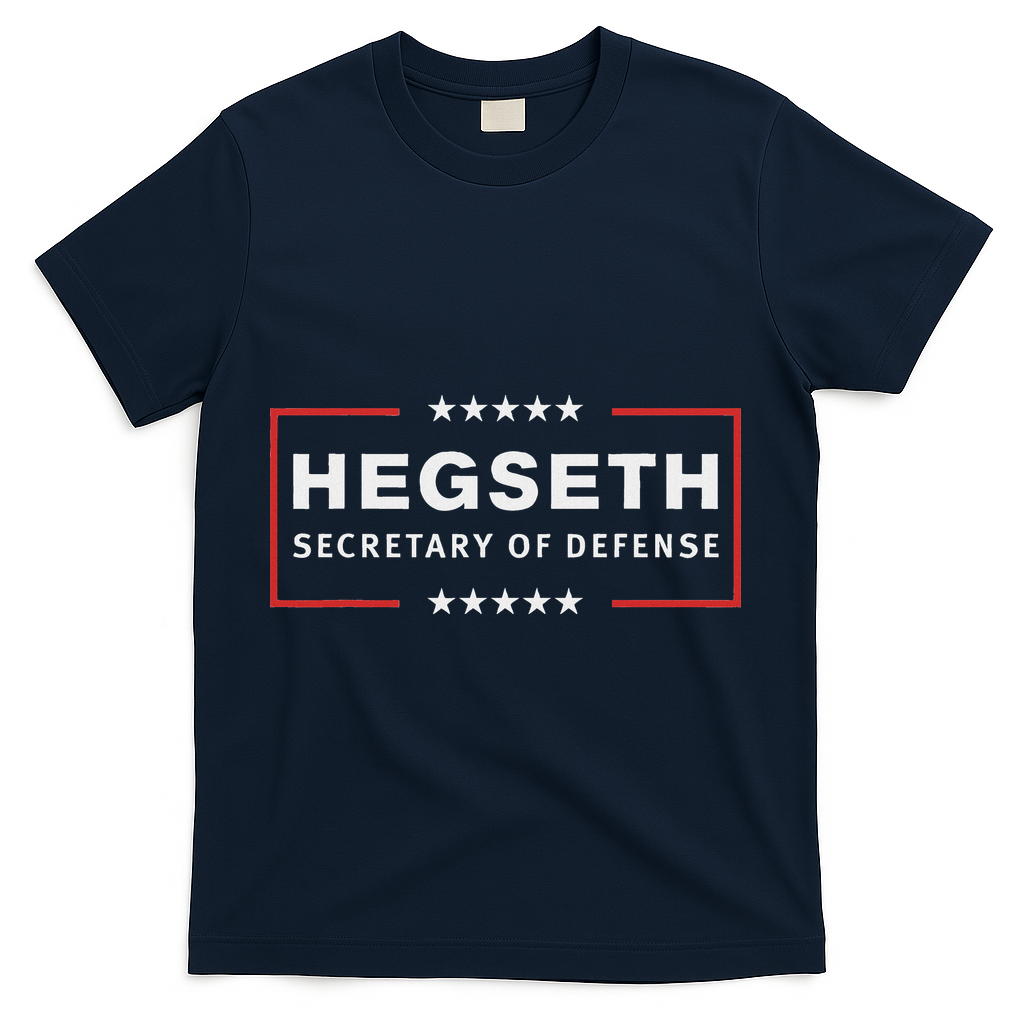 Pete Hegseth Secretary Of Defense Trump Pick Maga T-Shirt - Navy
