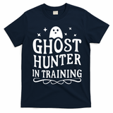 Paranormal Investigator Ghost Hunter In Training T-Shirt - Navy Blue