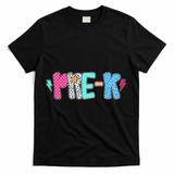 Pre K Teacher Student First Day Of School Back To School T-Shirt - Black