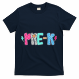 Pre K Teacher Student First Day Of School Back To School T-Shirt - Navy