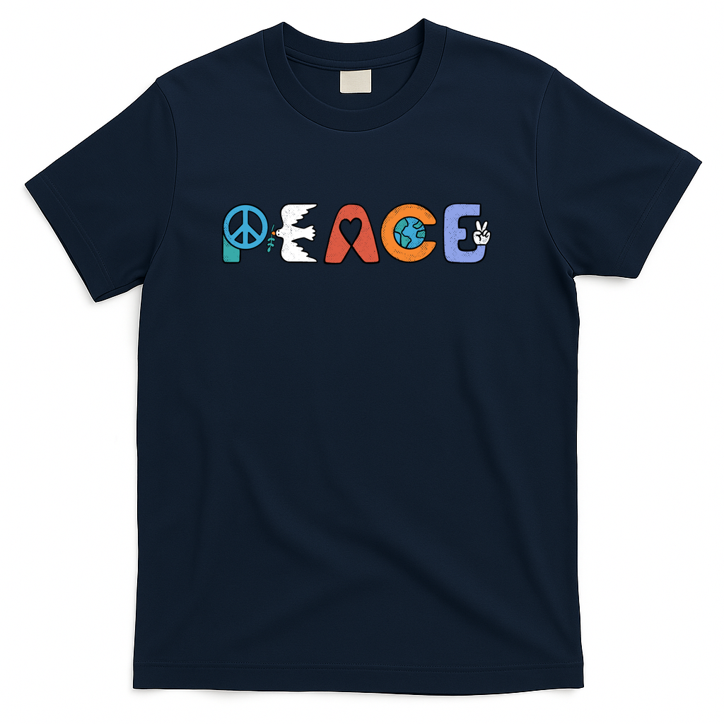 Peace Language - Navy