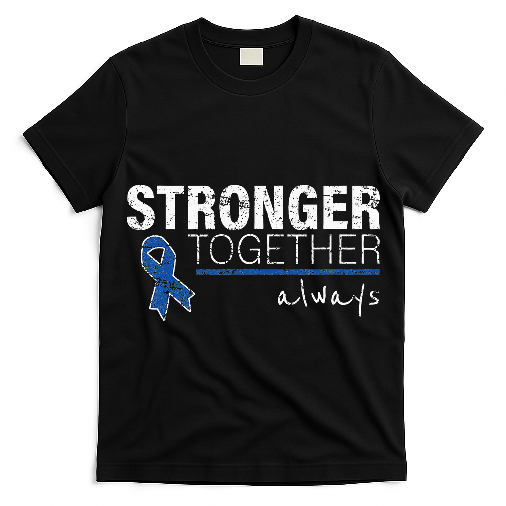 Positive Message For Women Colon Cancer Awareness T-Shirt