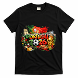 PORTUGAL North America Soccer Tournament 2026 T-Shirt - Black
