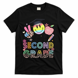 Peace Out 2nd Second Grade Graduation Last Day Of School T-Shirt - Black